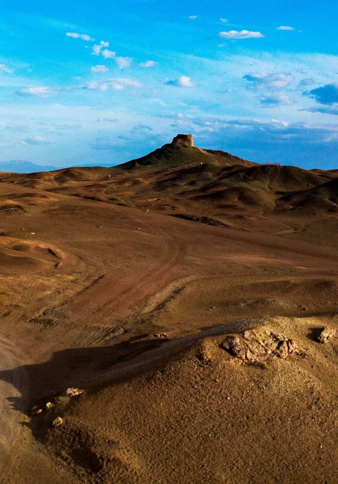 ▲ 寂寥苍茫的 阳关。摄影/徐海洋