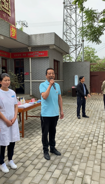 礼泉县烽火村党支部书记王志武致辞