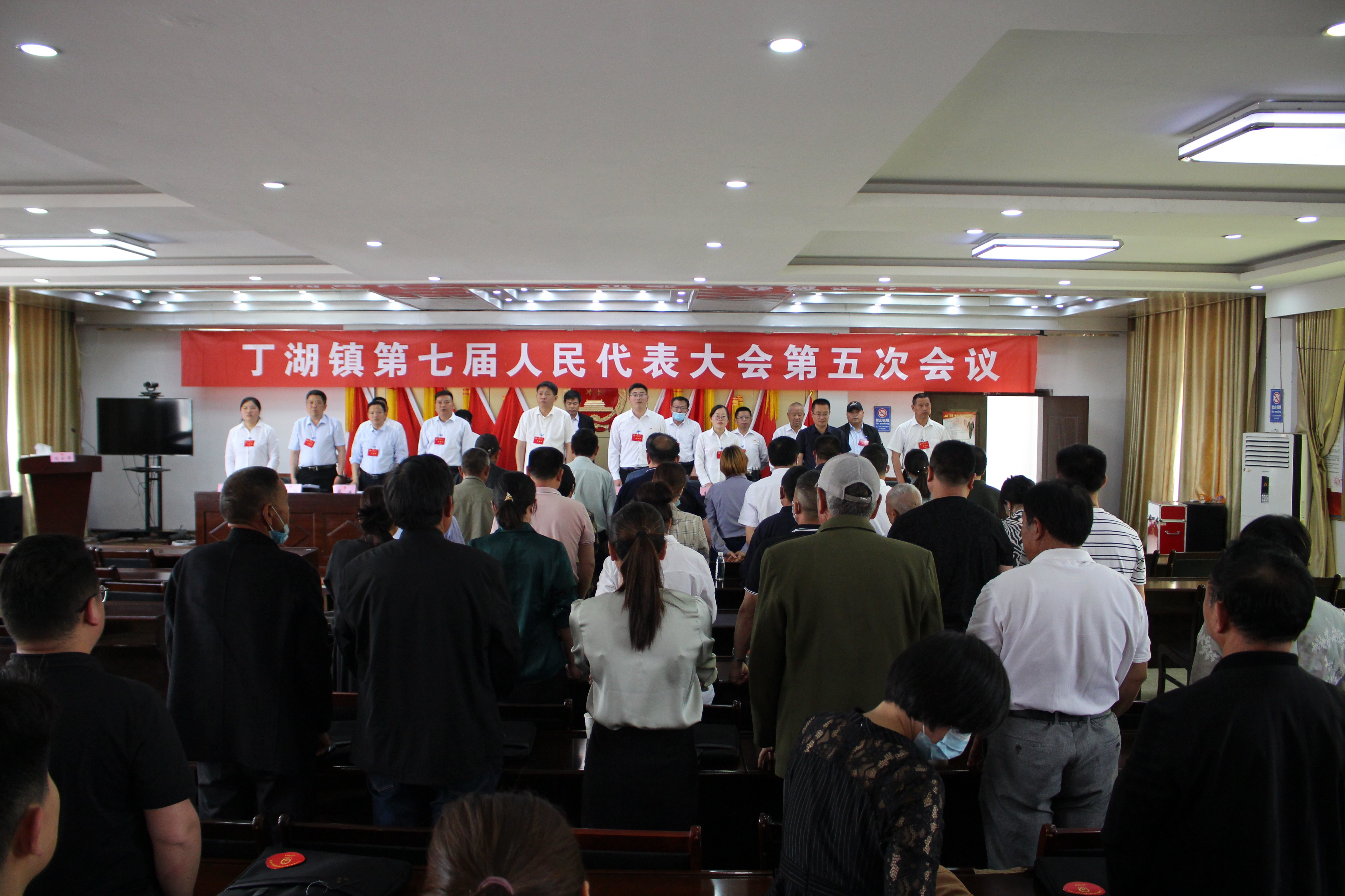 安徽泗县丁湖镇第七届人民代表大会第五次会议胜利召开