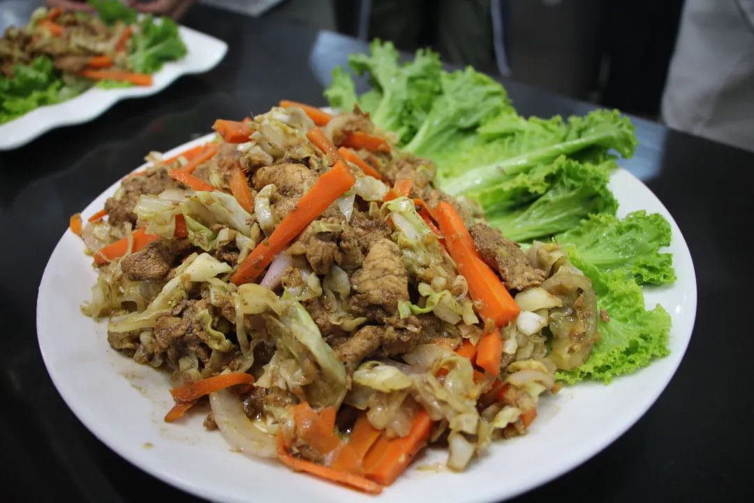 猪肉生姜烧定食 自动化学院林思远