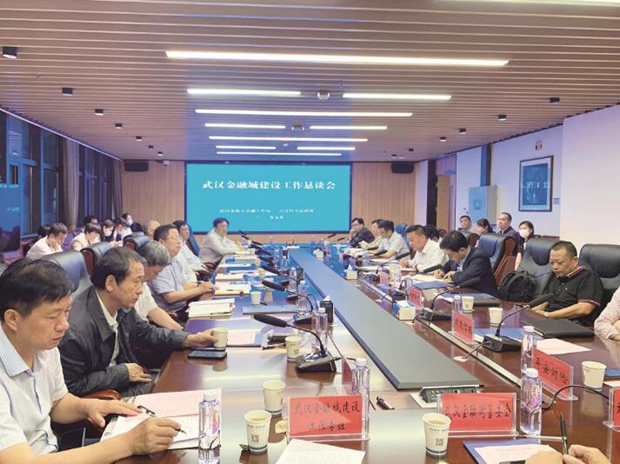“武汉金融城”建设工作恳谈会