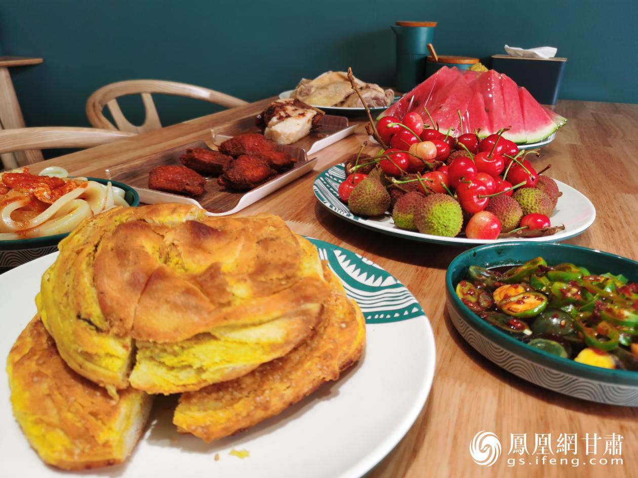 临夏美食除肉制品之外,面食也很有特色。 闫琴雯 摄