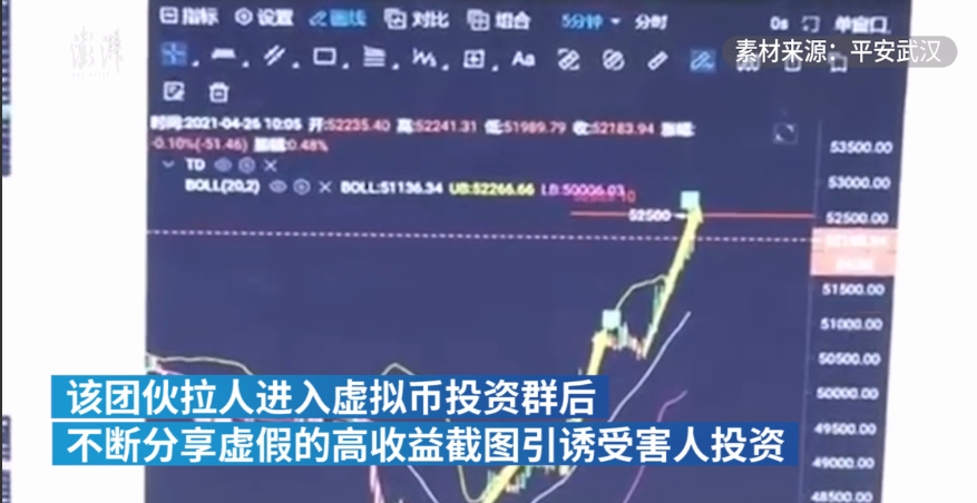 揭露新型虚拟币骗局：利用虚假截图引诱受害人投资