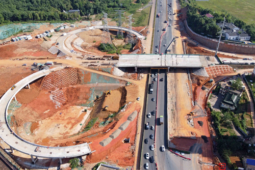 昌九高速“高改快”项目即将完工（图）