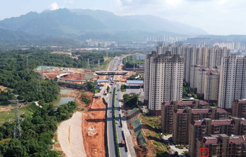 昌九高速“高改快”项目即将完工（图）