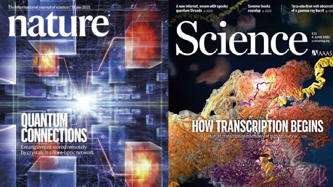 中国科学家2天内接连登上国际顶刊《自然》、《科学》封面_凤凰网