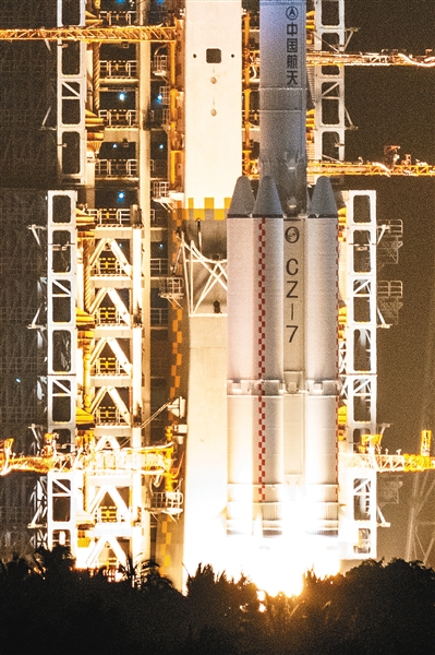 长七发射成功西安金牌动力再立新功