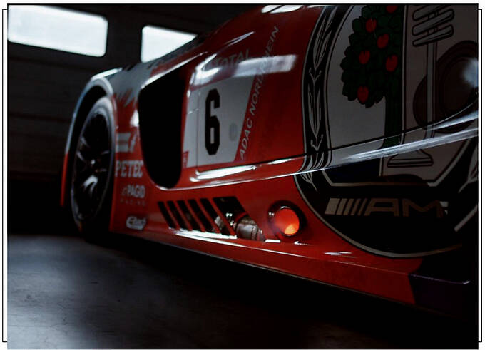 梅赛德斯-AMG GT3赛车推出特殊涂装两天后亮相-图3