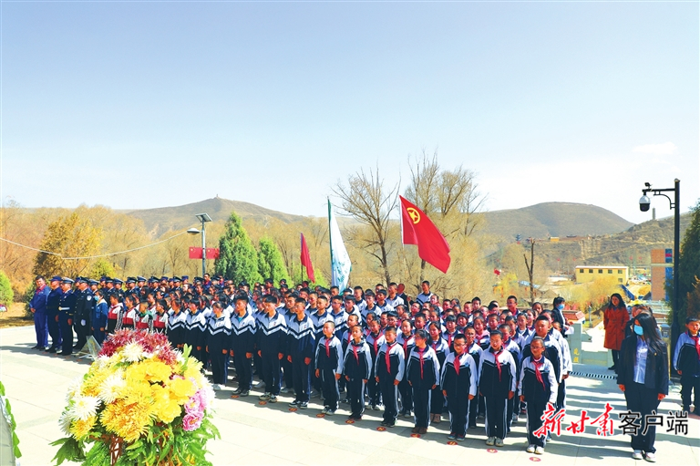 共青团武威市委组织青少年开展形式多样的党史学习教育