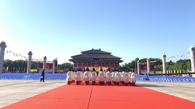 先睹为快！直击辛丑年世界华人炎帝故里寻根节开幕式暨拜谒炎帝神农大典彩排现场