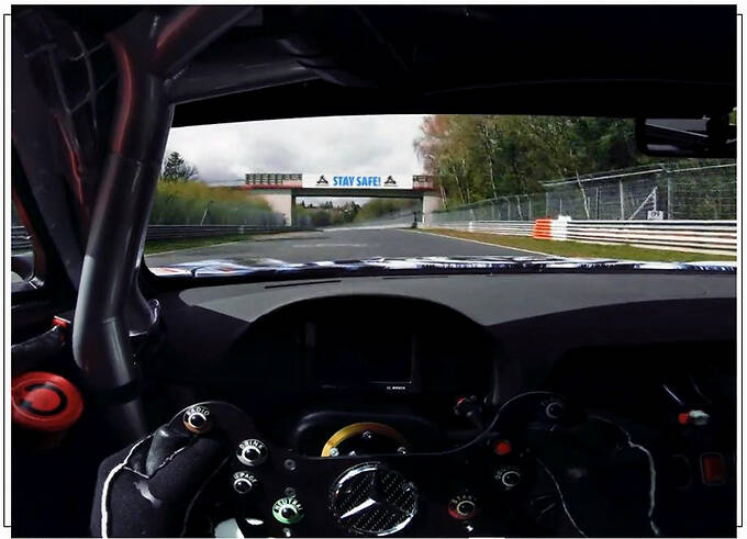 梅赛德斯-AMG GT3赛车推出特殊涂装两天后亮相-图7