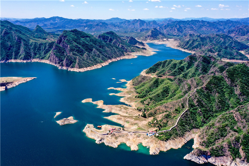 唐山迁西水下长城修缮忙