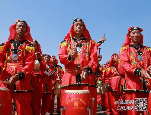 丰城举办非遗“花镲锣鼓”大型展示展演活动