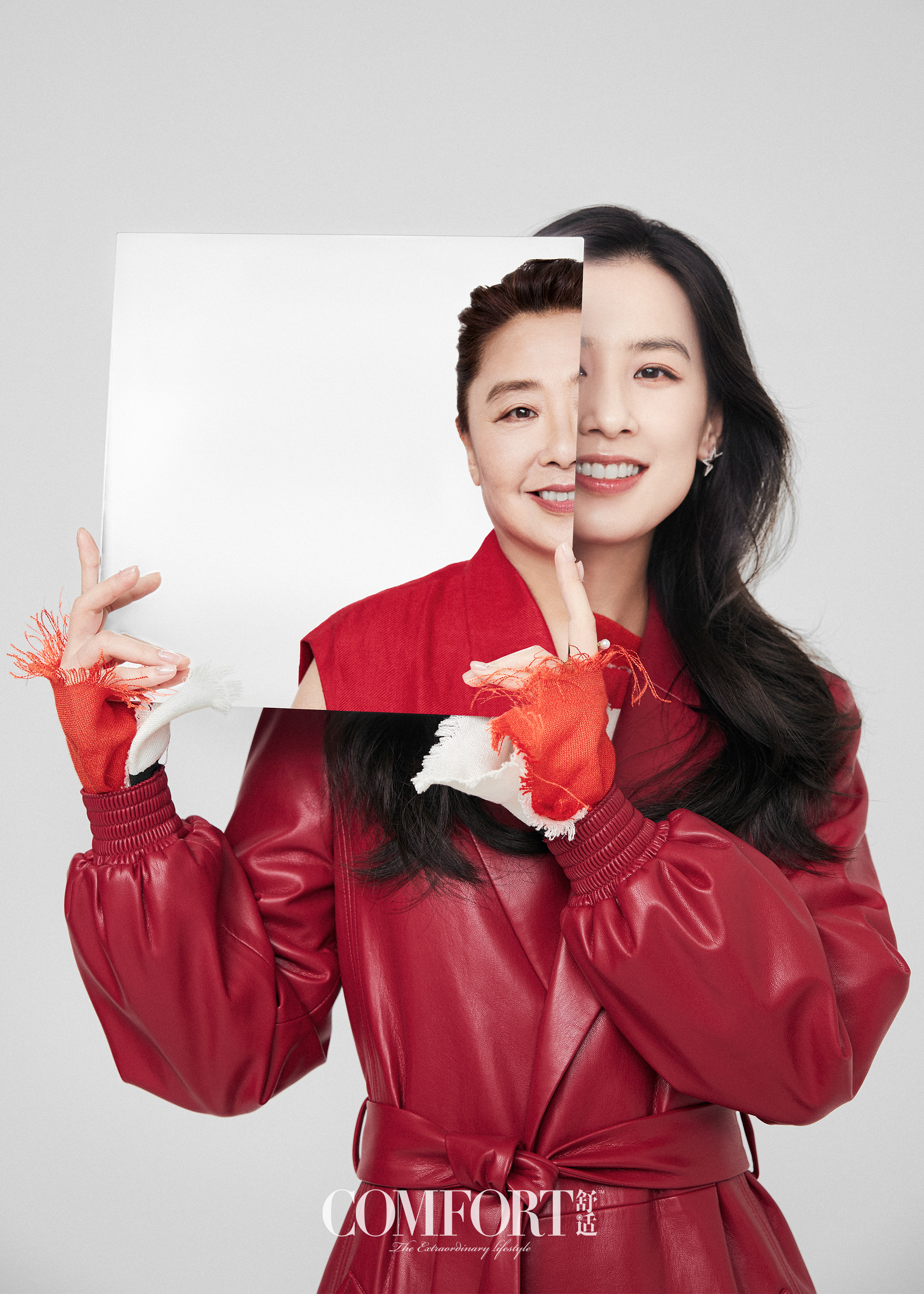 黄圣依携手母亲邓传理拍摄封面大片温情满屏共述如歌岁月