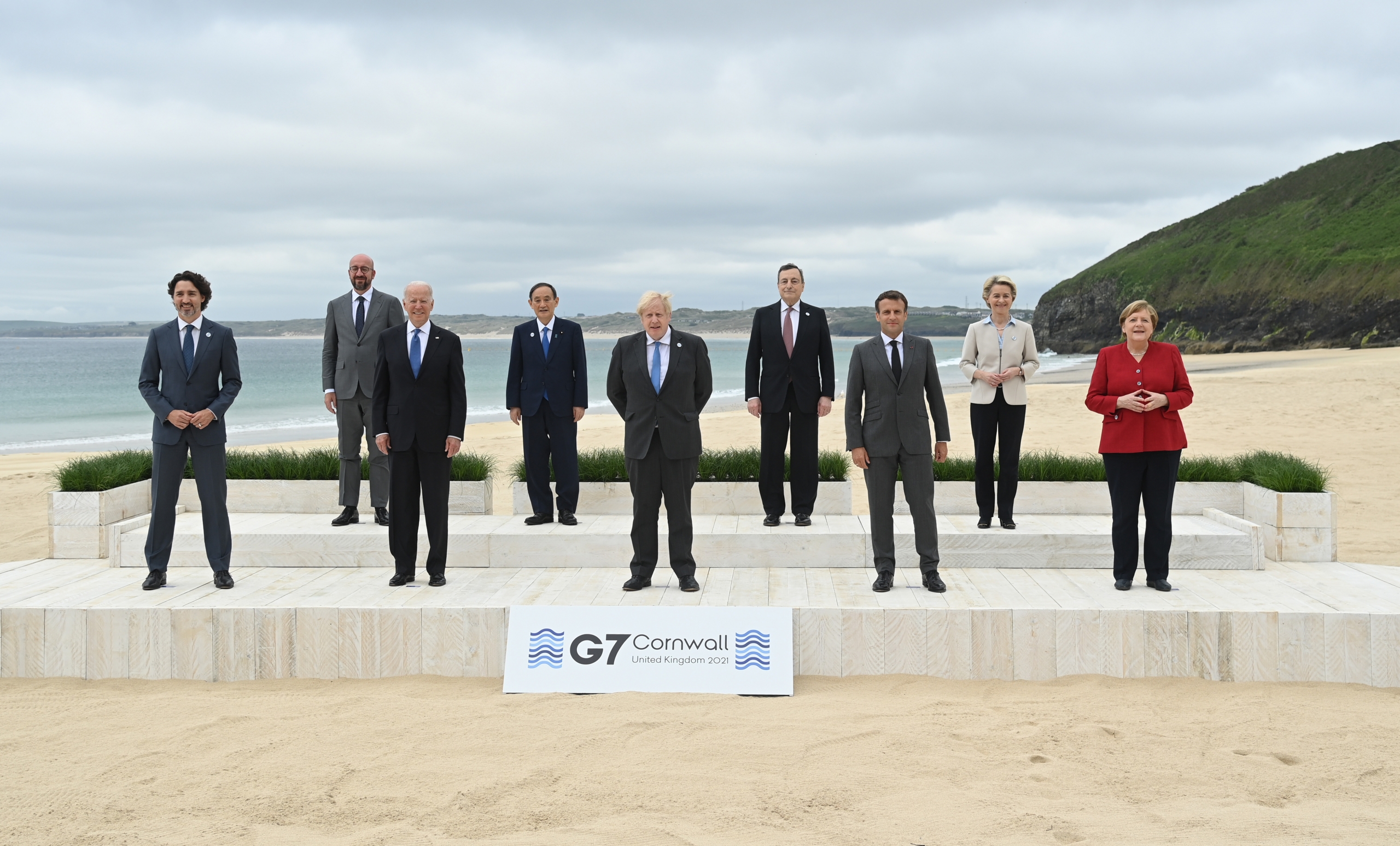“拜登宝宝”与“约翰逊宝宝”亮相G7峰会