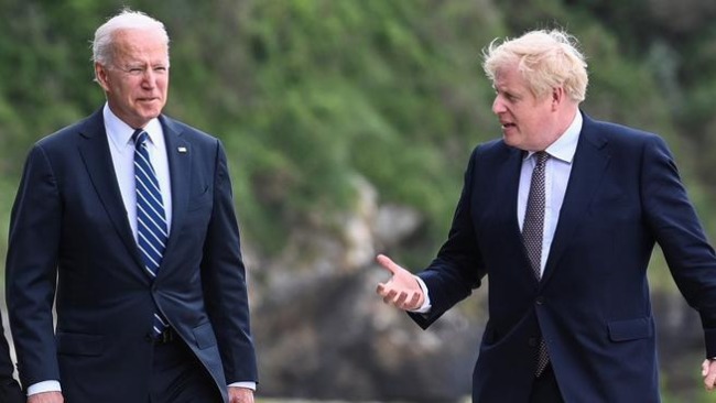 拜登强调美英关系特殊 英媒称两国有根心头刺