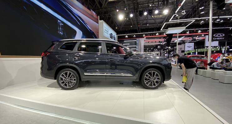 重庆车展奇瑞瑞虎8plus六座版上市