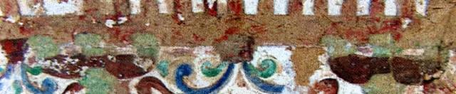 图13、双旋卷草形栱 第220窟 初唐