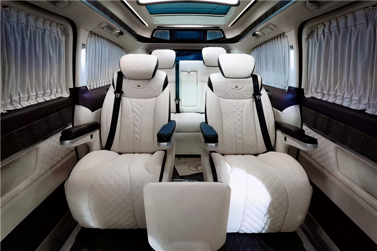 新款奔驰V260L改装高顶七座商务车，上海专业定制商务车价格
