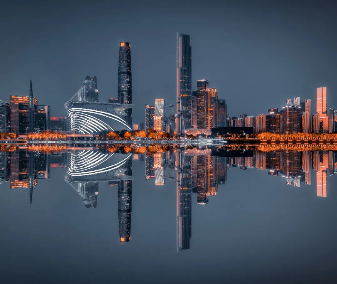 △广州CBD繁华街景。/图虫创意