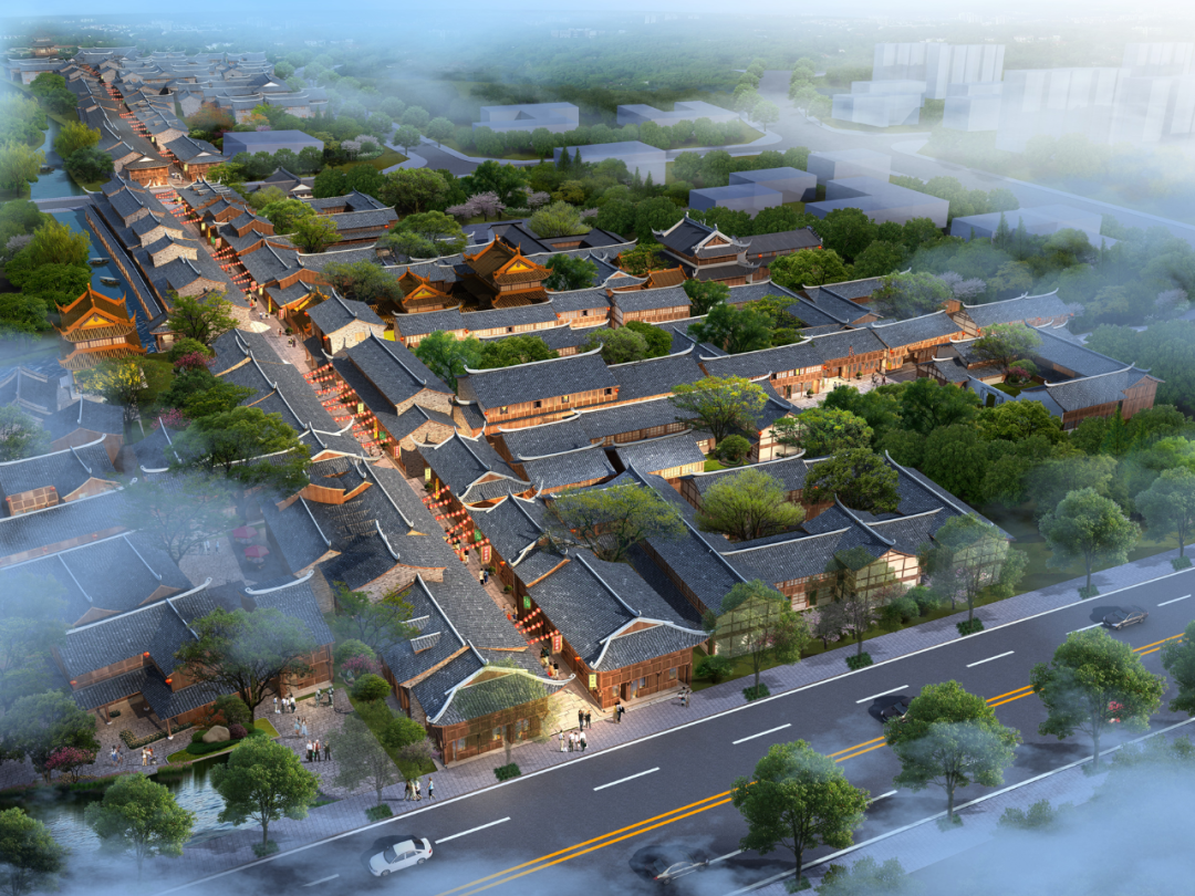 路桥十里长街历史文化街区振兴项目今年十一一期开街