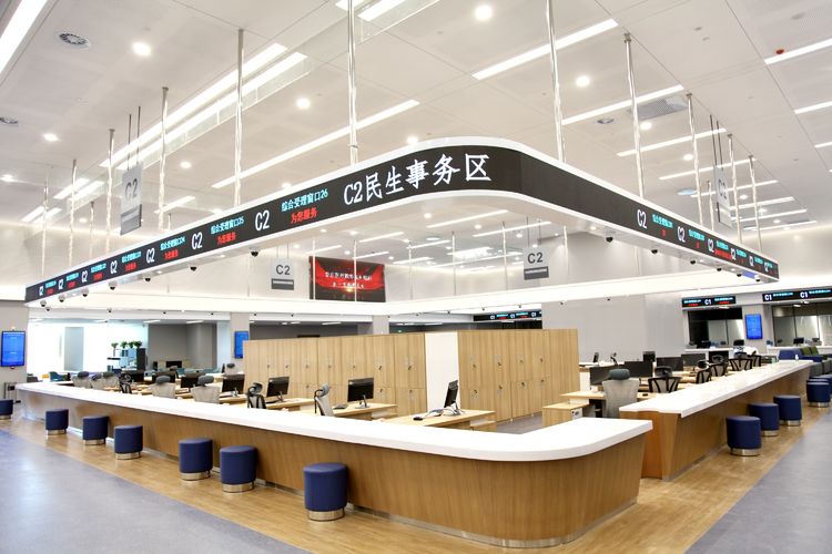 "一门"率达100%:济南市章丘区9万平新政务服务大厅投入使用