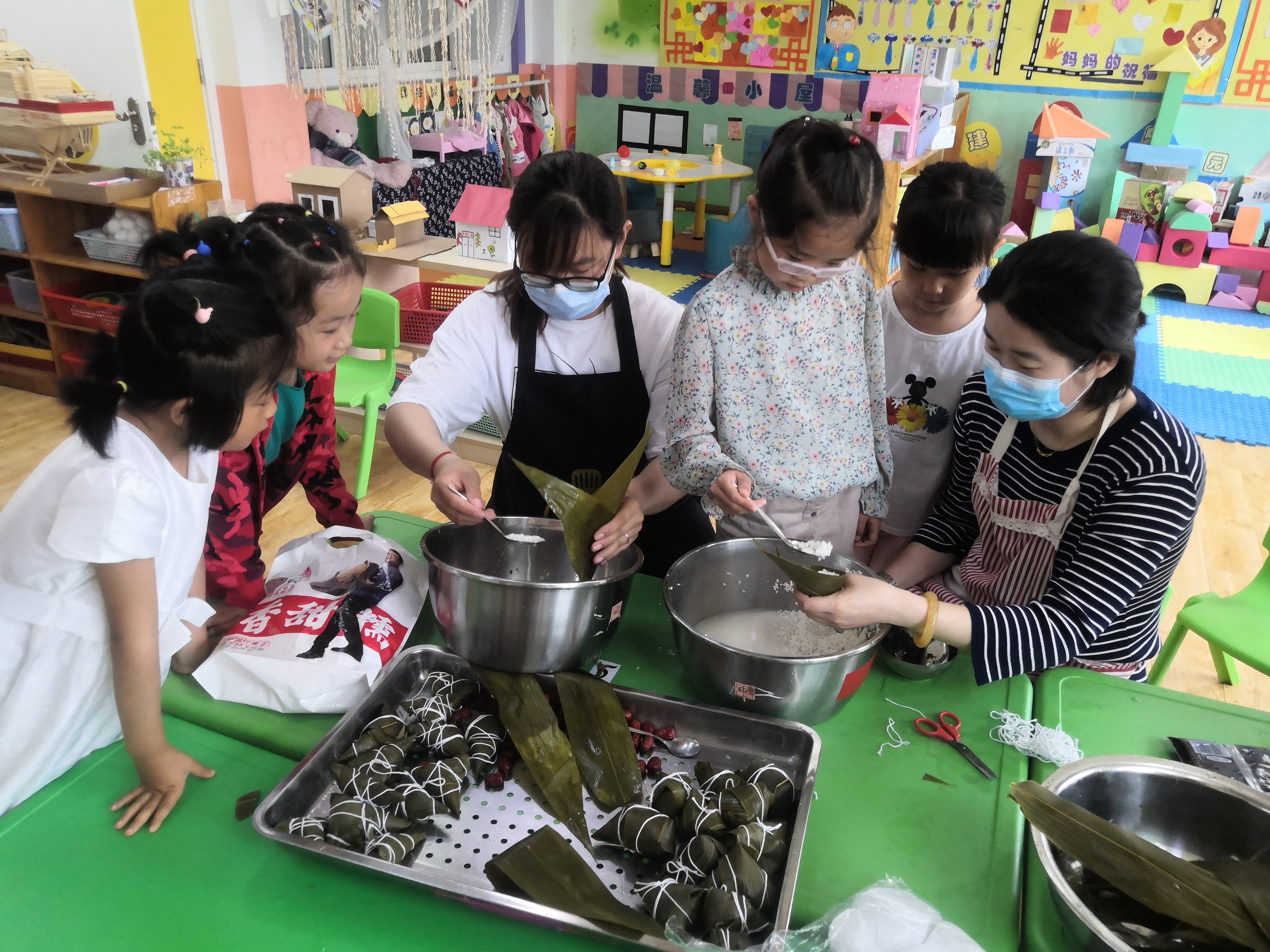 小粽子，大文化——五龙涧幼儿园端午节实践活动