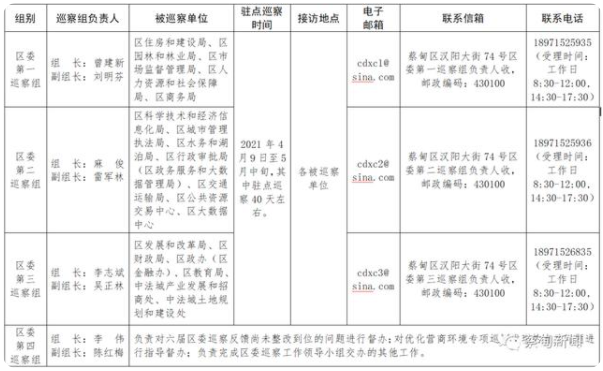 六届蔡甸区委优化营商环境专项巡察全面启动