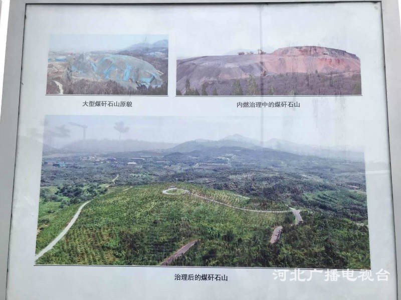 河北武安九龙山：煤矸石渣山的变形记