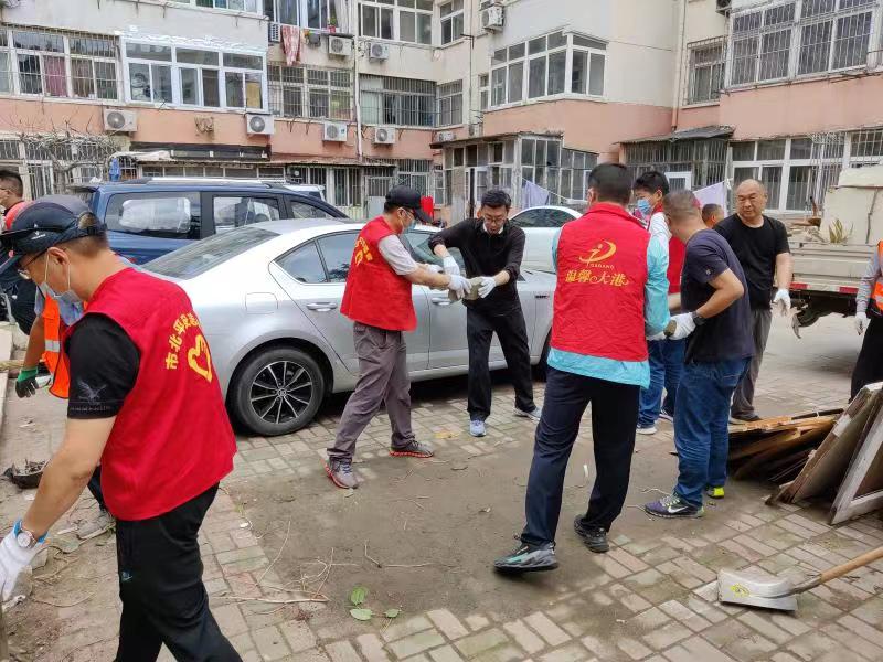 一线吹哨 一呼百应 大港街道联动统战资源赋能助力文明洁净城区打造 