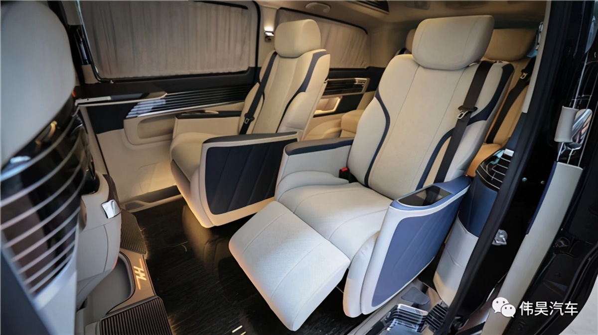 新款奔驰V260L七座商务车报价，上海奔驰商务车改装直营店