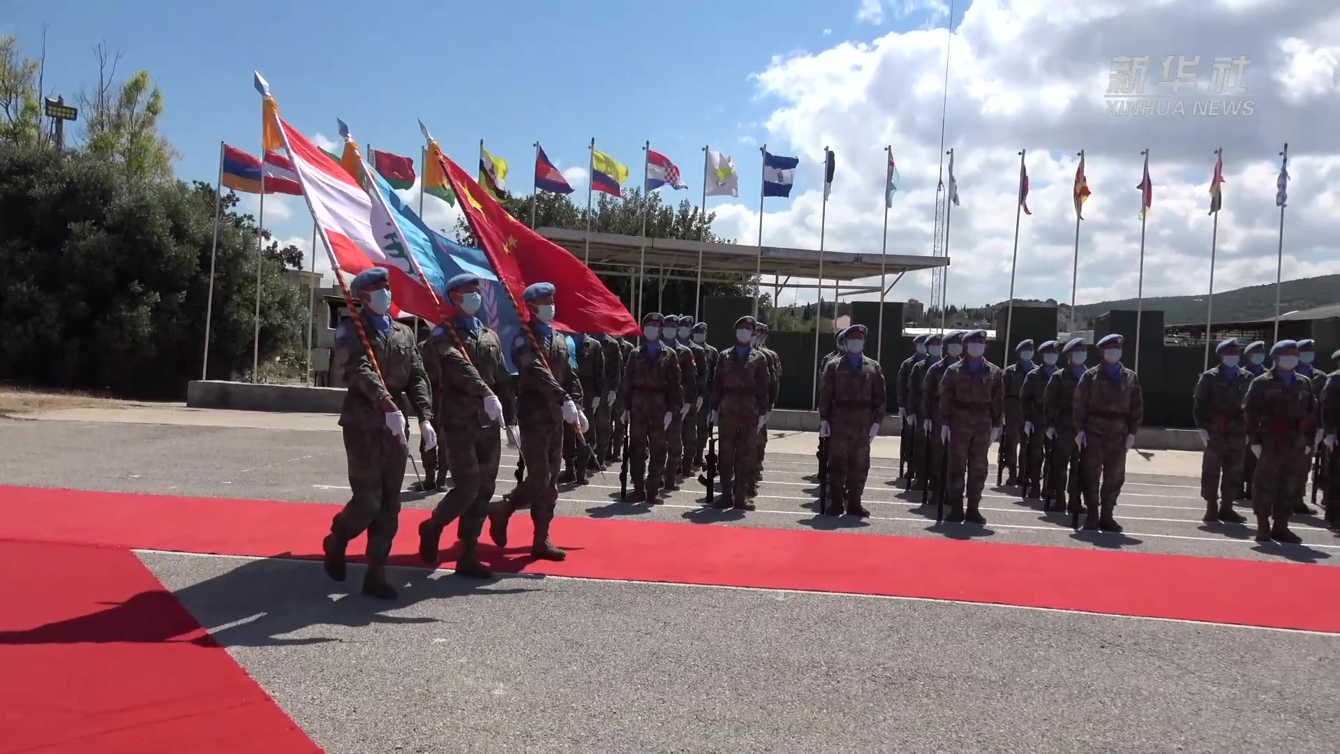 中国第19批赴黎巴嫩维和官兵荣获联合国和平勋章