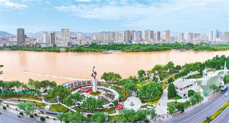 美丽的黄河之滨 新甘肃·甘肃日报通讯员 刘天明