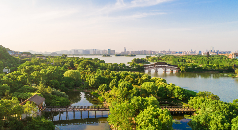 南林公园旁的都会江南效果图而不是山间的平淡小溪是都会里的自由天地