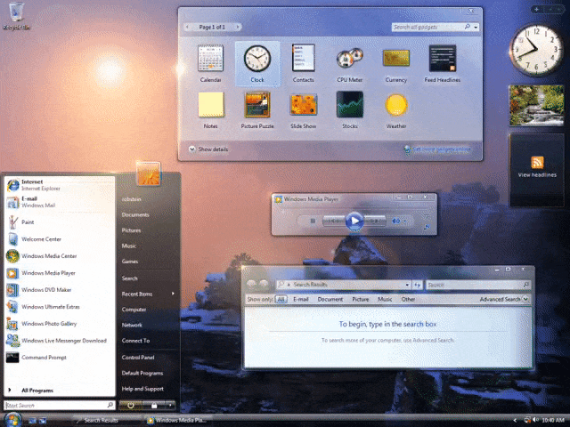 解锁微软Windows 7秘密版：引入类光线追踪动画效果