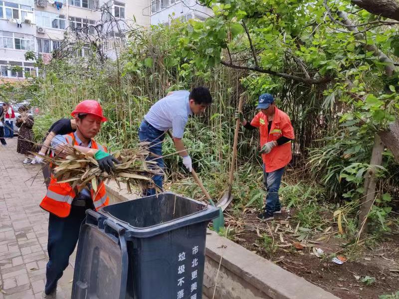 一线吹哨 一呼百应 大港街道联动统战资源赋能助力文明洁净城区打造 