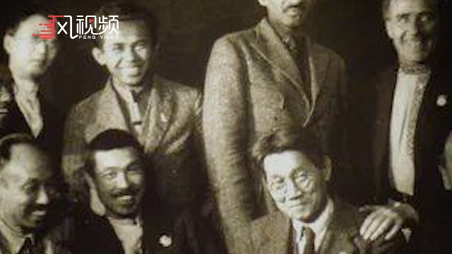 中共早期重要领导人陈独秀、瞿秋白等，1922年在莫斯科留下活动影像