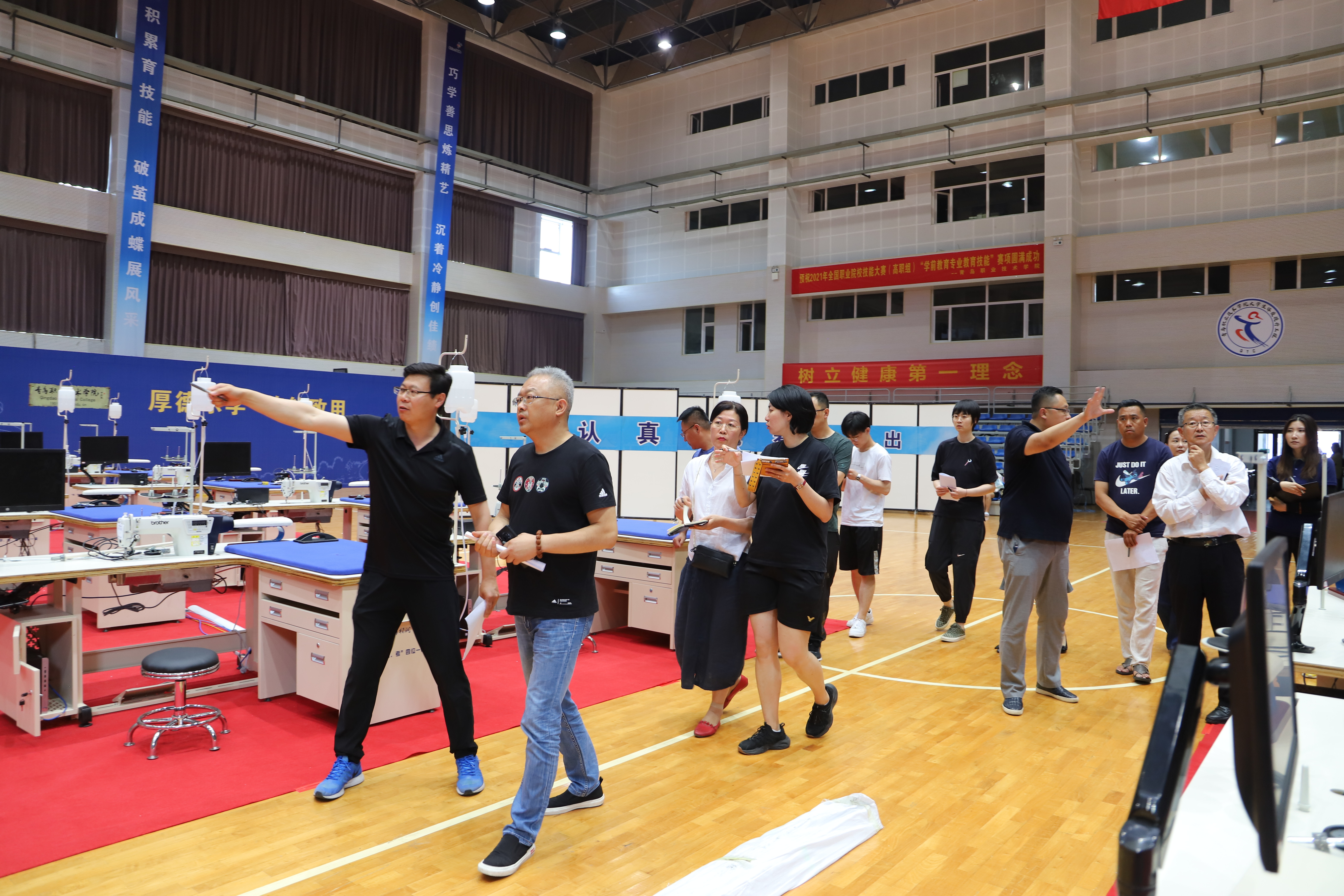 严把质量关!青岛职院积极配合第十四届全国学运会筹备办指导工作