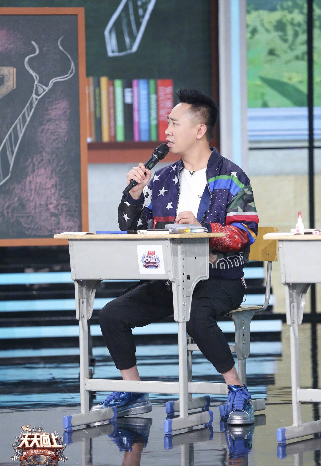 白凯南天天向上cos帕瓦罗蒂打造神秘惊喜帮父亲圆梦