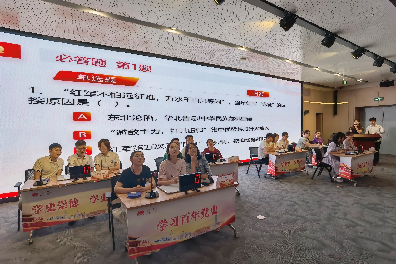 西电举办研究生党史学习教育知识竞赛决赛