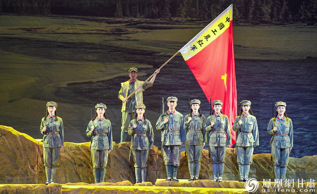 “祁连山 两头尖 红军来了变了天”1936年11月18日，中国工农红军进驻永昌，与凶残的马家军浴血奋战。杨艺锴 摄