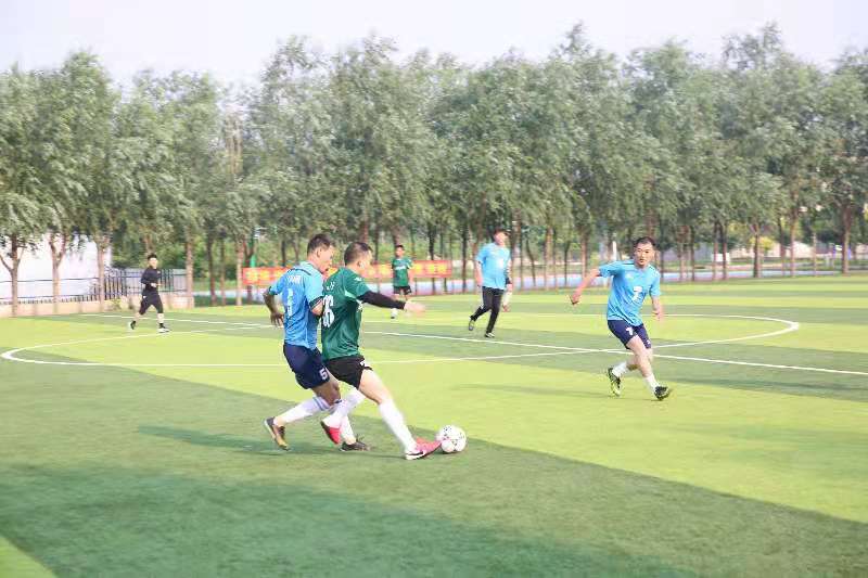 石家庄水务集团与河北建投水务投资有限公司举办庆祝建党100周年暨迎七一足球友谊赛