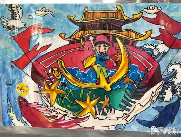 武汉蔡甸社区开办党史漫画展 让党史教育“活”起来