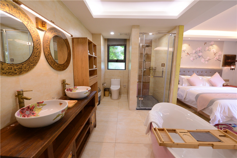 周至水街爱在路上民宿集群&middot;月空居（秦腔）主题民宿