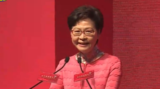 林郑月娥：香港对探月亲切不是因我名字有月娥 是有大学参加