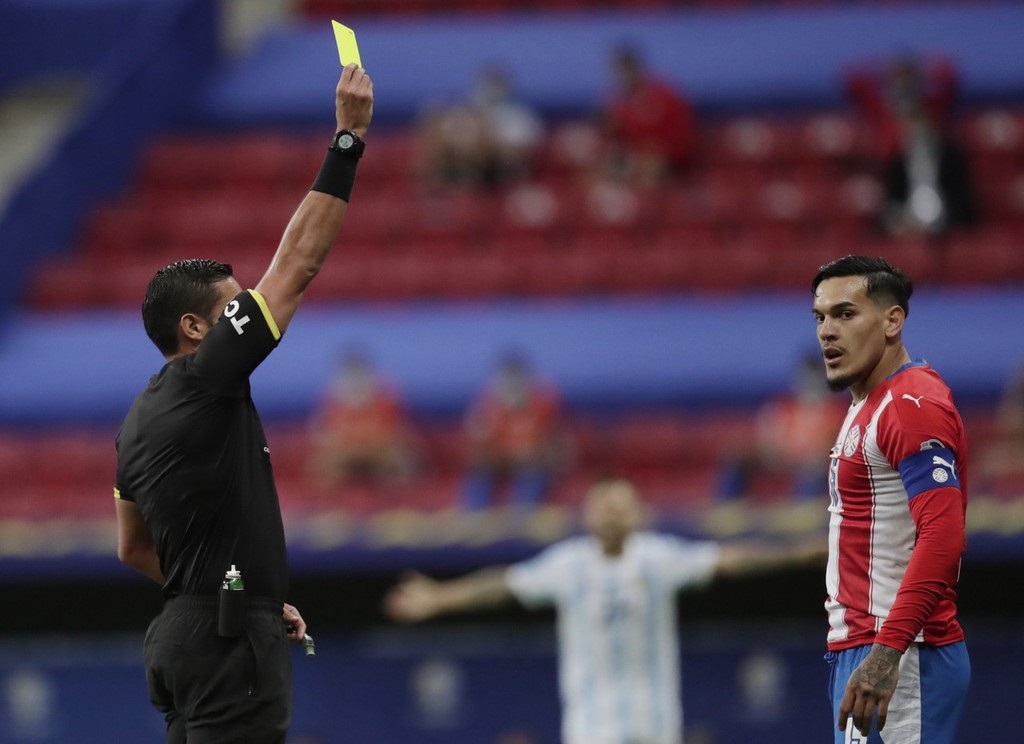 美洲杯-阿根廷1-0巴拉圭 梅西出场纪录追平历史第一