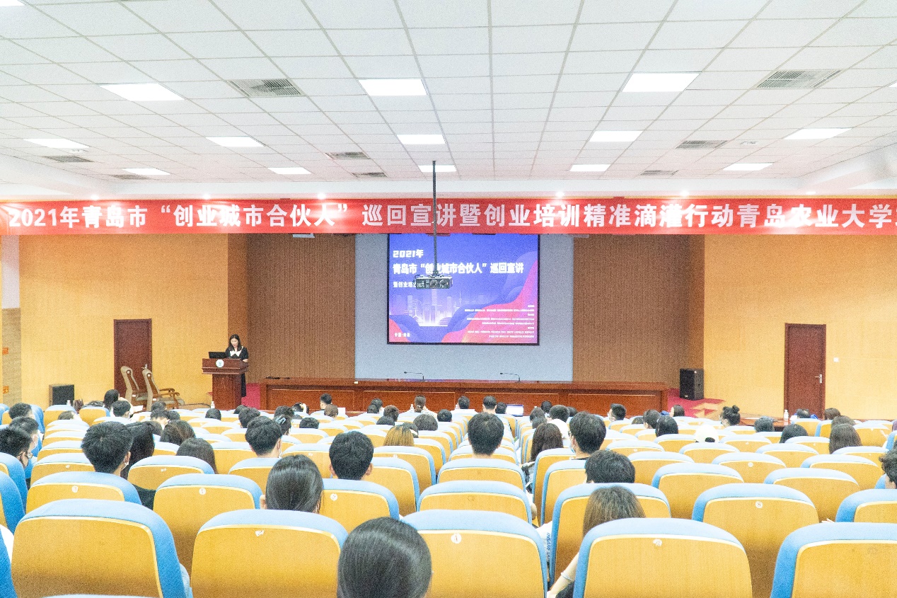 驻青高校师生福利 | 创业培训精准滴灌行动走进大学校园