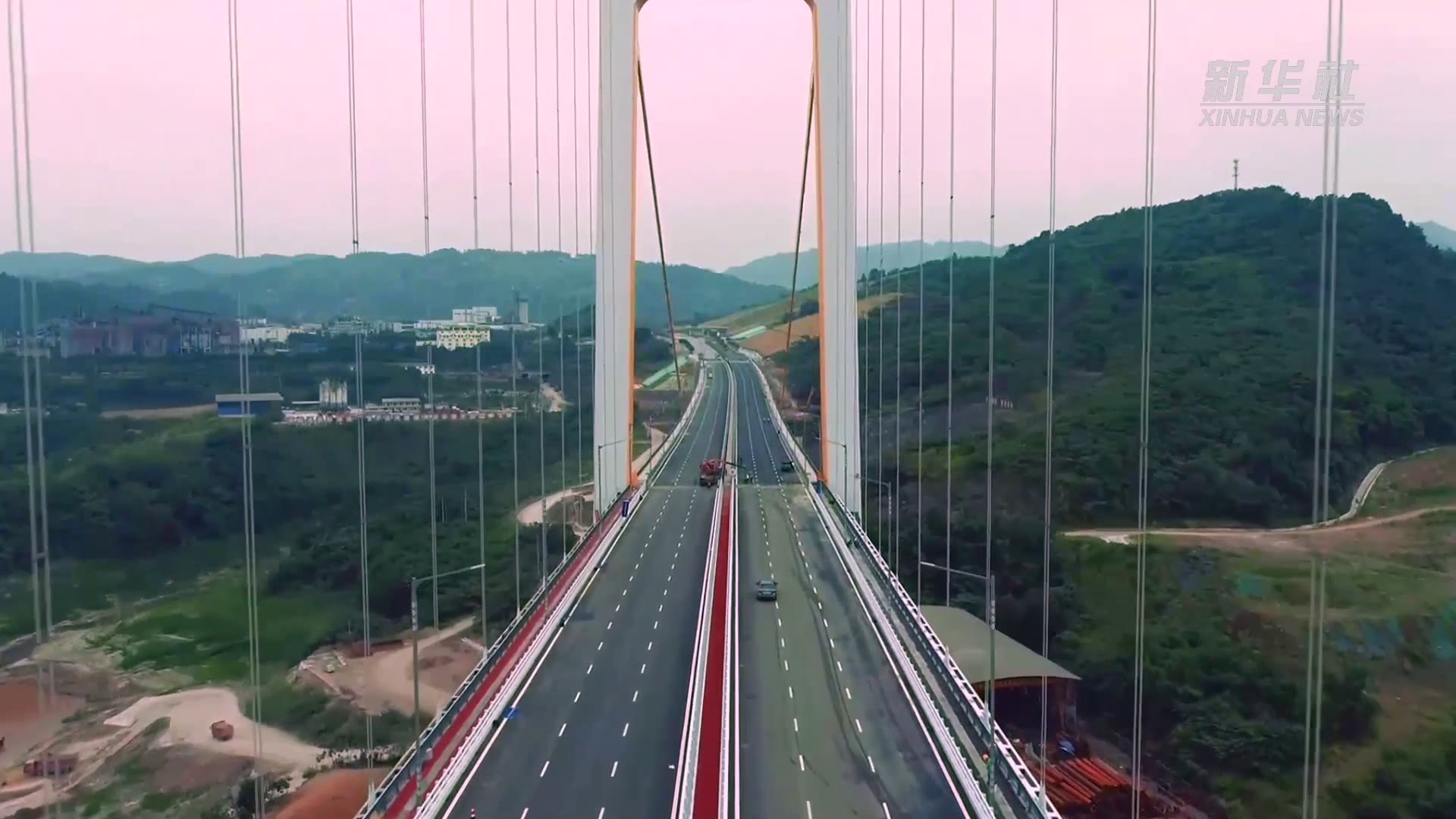 重庆长寿经开区大桥建成通车