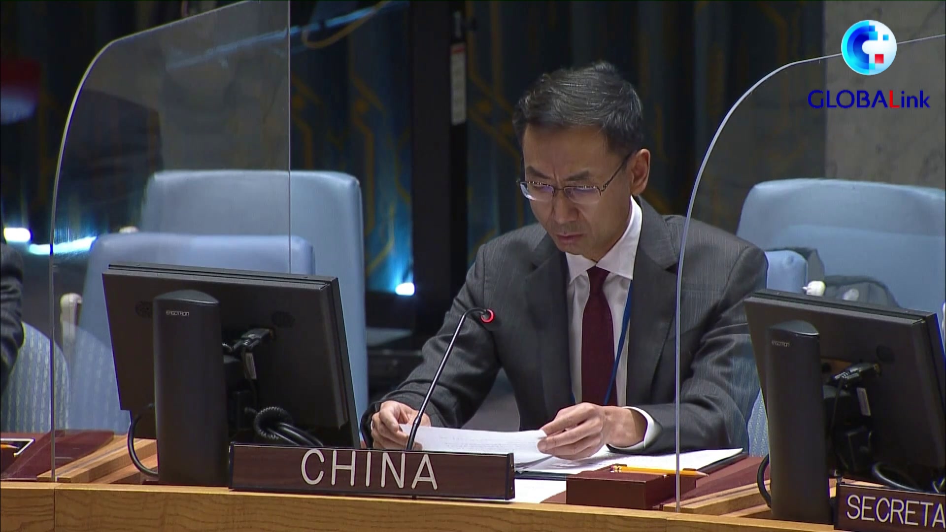 全球连线｜中国常驻联合国副代表呼吁推动叙利亚问题政治解决