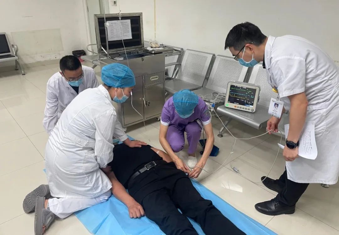 西安市精神卫生中心：急救情景演练 为生命保驾护航